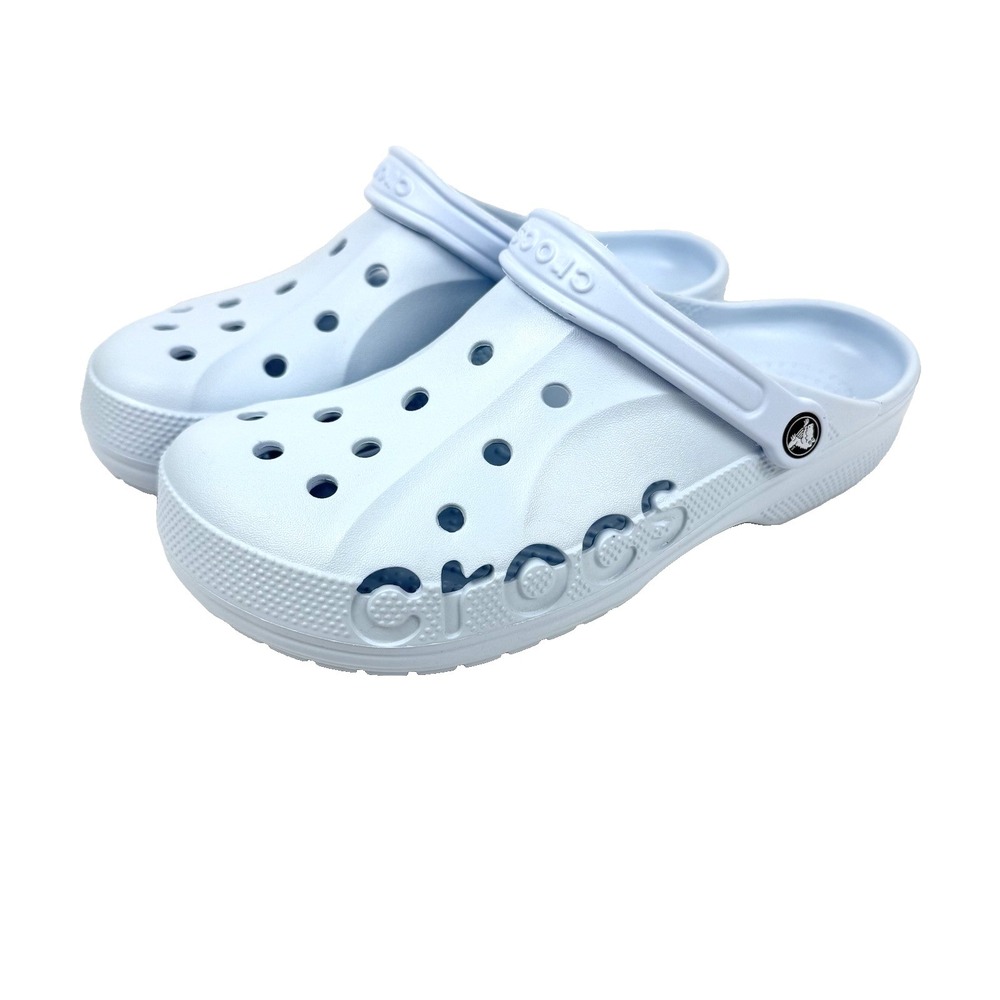 Crocs Baya Clog Shoes Mens 10 Womens 12 Blue Slip On Foam Comfort Sandals